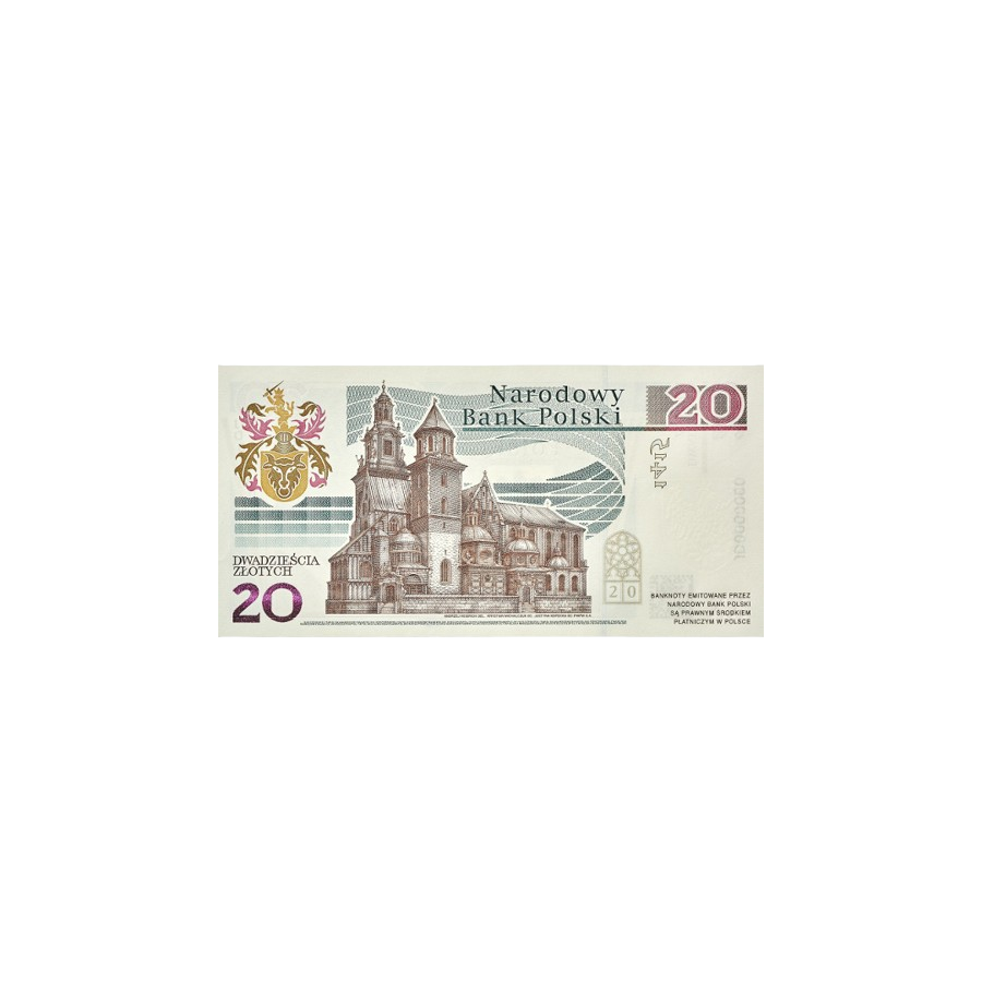 Banknote 600th Anniversary of the Birth of Jan Dlugosz - 24h Shipping!