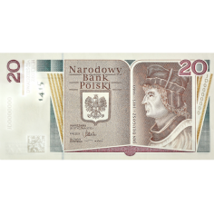 Banknote 600th Anniversary of the Birth of Jan Dlugosz - 24h Shipping!