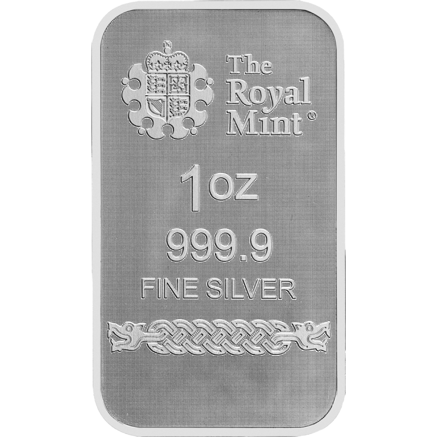 1 oz The Royal Mint Norse Gods Odin Silver Bar - 24h Shipping!