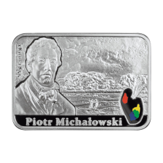 Polish Painter Piotr Michałowski Silver Coin – Polish Painters of the 19th and 20th Centuries Series - 24h Shipping!