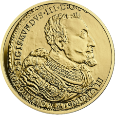 Silver Coin – History of Polish Coin: 100 Ducats of Sigismund III Vasa - 24h Shipping!