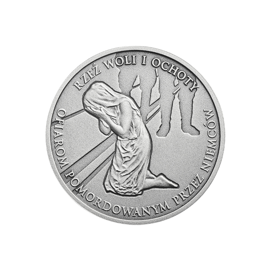 Silver Proof Coin – 'The Wola and Ochota Massacres' - 24h Shipping!