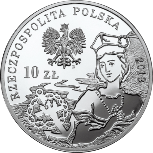 srebrna-moneta-150-rocznica-powstania-styczniowego-awers
