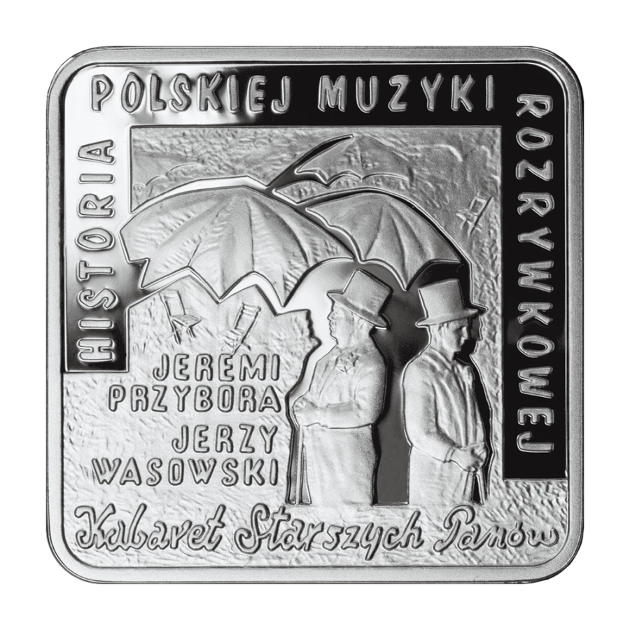 Silver Coin – History of Polish Popular Music: Jeremi Przybora & Jerzy Wasowski - 24h Shipping!