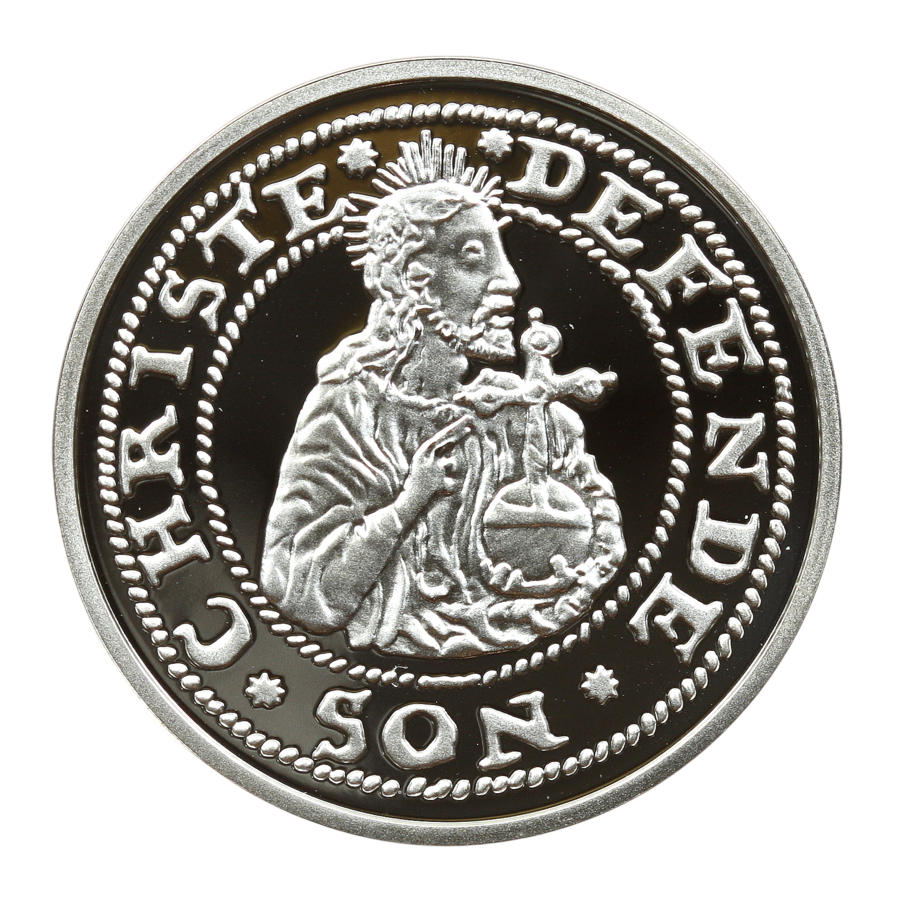 Silver Proof Medal – Replica of the 1577 Gdańsk (Danzig) Siege Grosz - 24h Shipping!