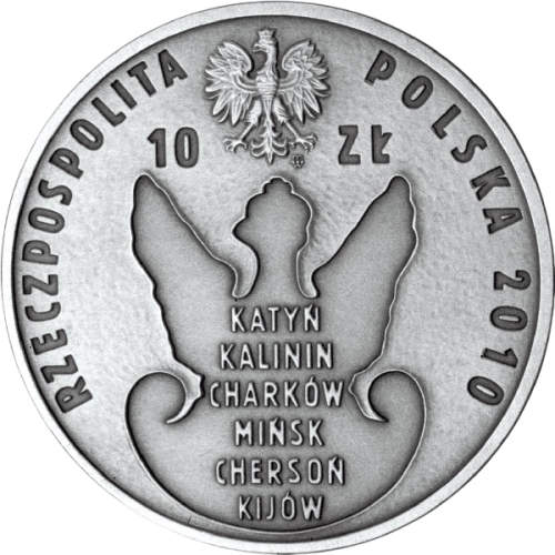srebrna-moneta-70-rocznica-zbrodni-katynskiej-awers