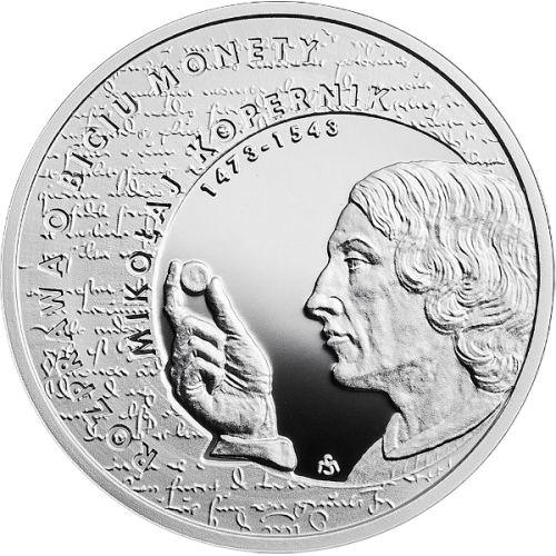 Silver Proof Coin – The Great Polish Economists Series: Nicolaus Copernicus - 24h Shipping!