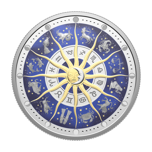 2 oz 2025 Signs of The Zodiac Silver Coin - 24h Shipping!