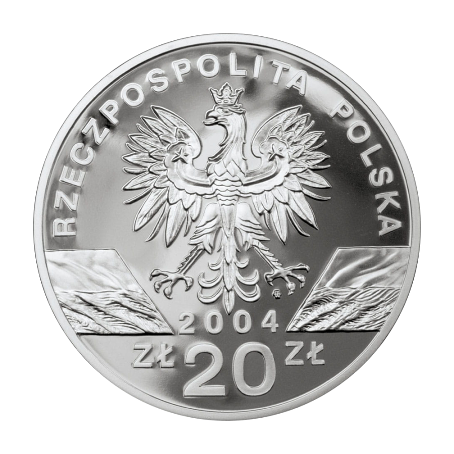 srebrna-moneta-zwierzeta-swiata-morswin-awers