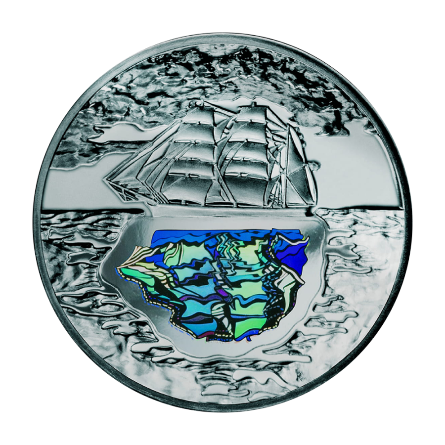 Poland 10 Zlotych 2007 Silver Proof Coin – Konrad Korzeniowski / Joseph Conrad - 24h Shipping!