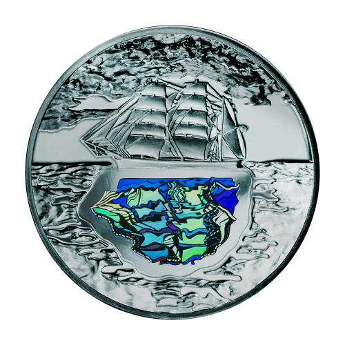 Poland 10 Zlotych 2007 Silver Proof Coin – Konrad Korzeniowski / Joseph Conrad - 24h Shipping!