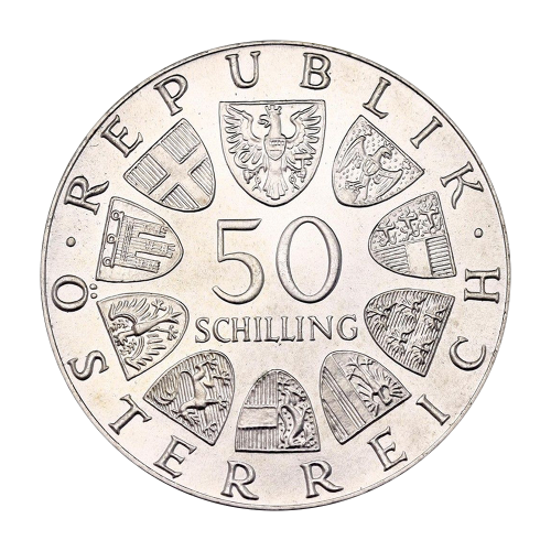 Silver Coin 125th anniversary of the Austrian police force - 24h Shipping!