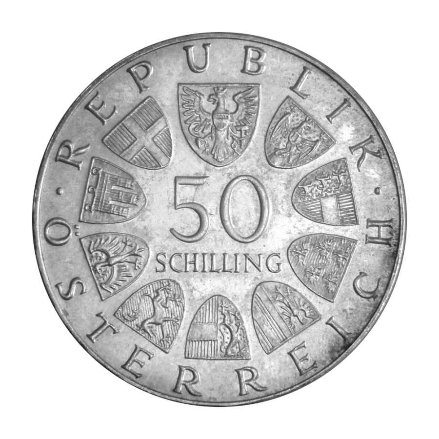350th Anniversary - Salzburg University - Silver Coin - 24h Shipping!