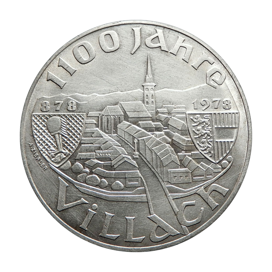 Silver Coin 1100th Anniversary of Villach - 24h Shipping!