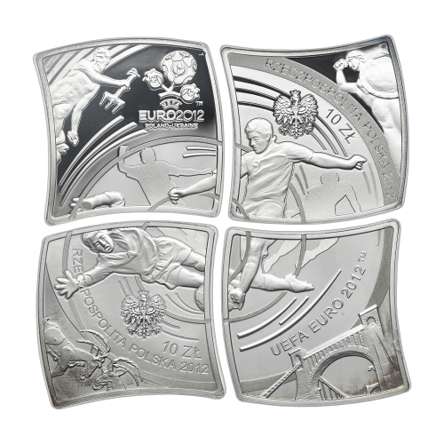 Silver Proof Coin – UEFA EURO 2012 Commemorative - 24h Shipping!