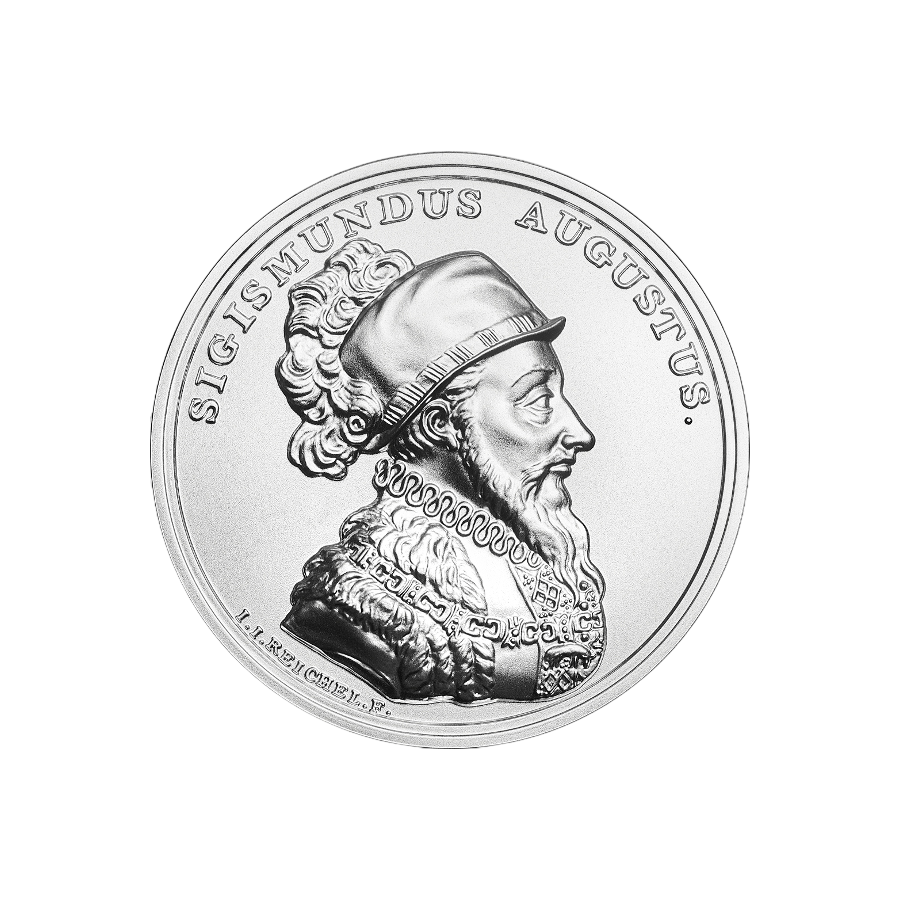 Silver Collector Coin – Treasures of Stanisław August: Sigismund II Augustus - 24h Shipping!