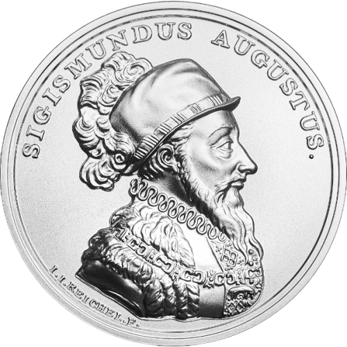Silver Collector Coin – Treasures of Stanisław August: Sigismund II Augustus - 24h Shipping!