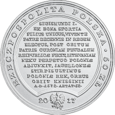 Silver Collector Coin – Treasures of Stanisław August: Sigismund II Augustus - 24h Shipping! 2