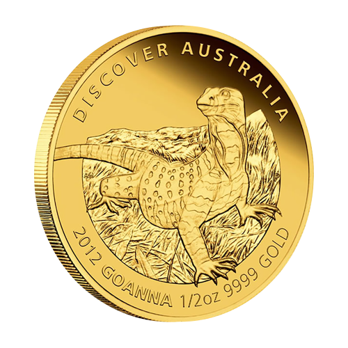 2012 5-Coin 1/2 oz Gold Discover Australia Proof Set - 24h Shipping!
