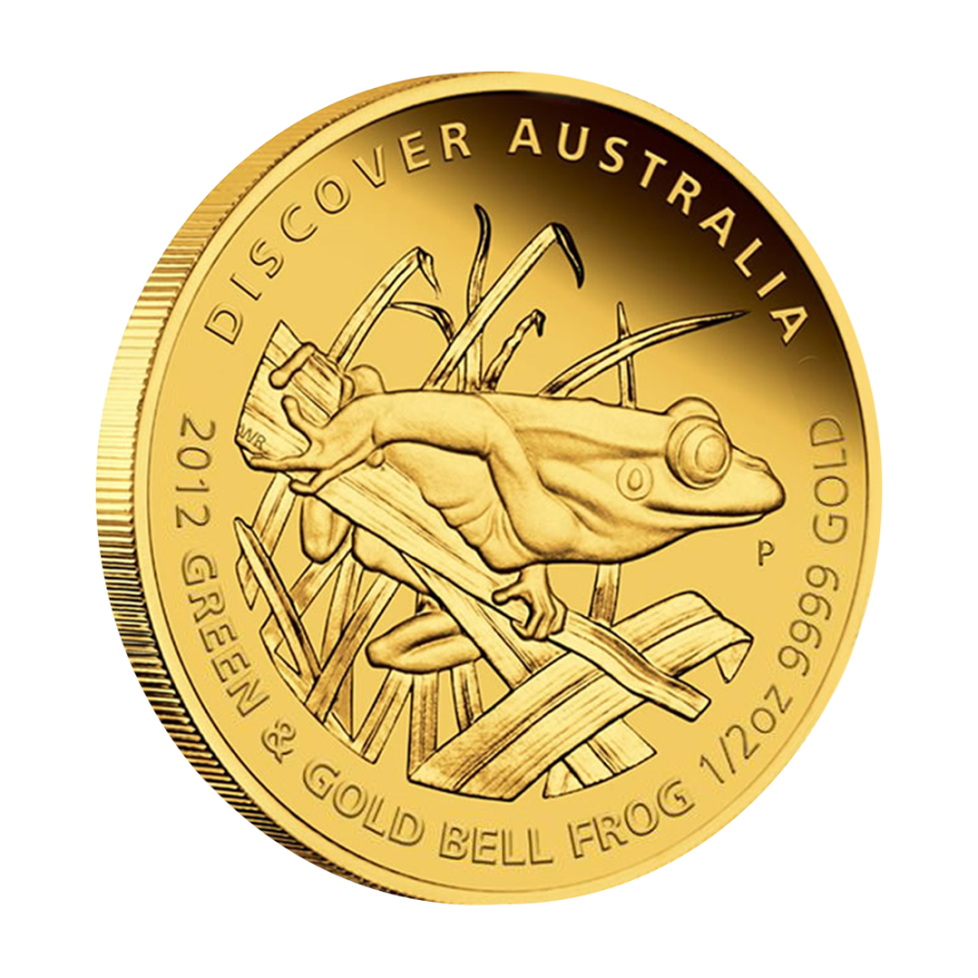 2012 5-Coin 1/2 oz Gold Discover Australia Proof Set - 24h Shipping!