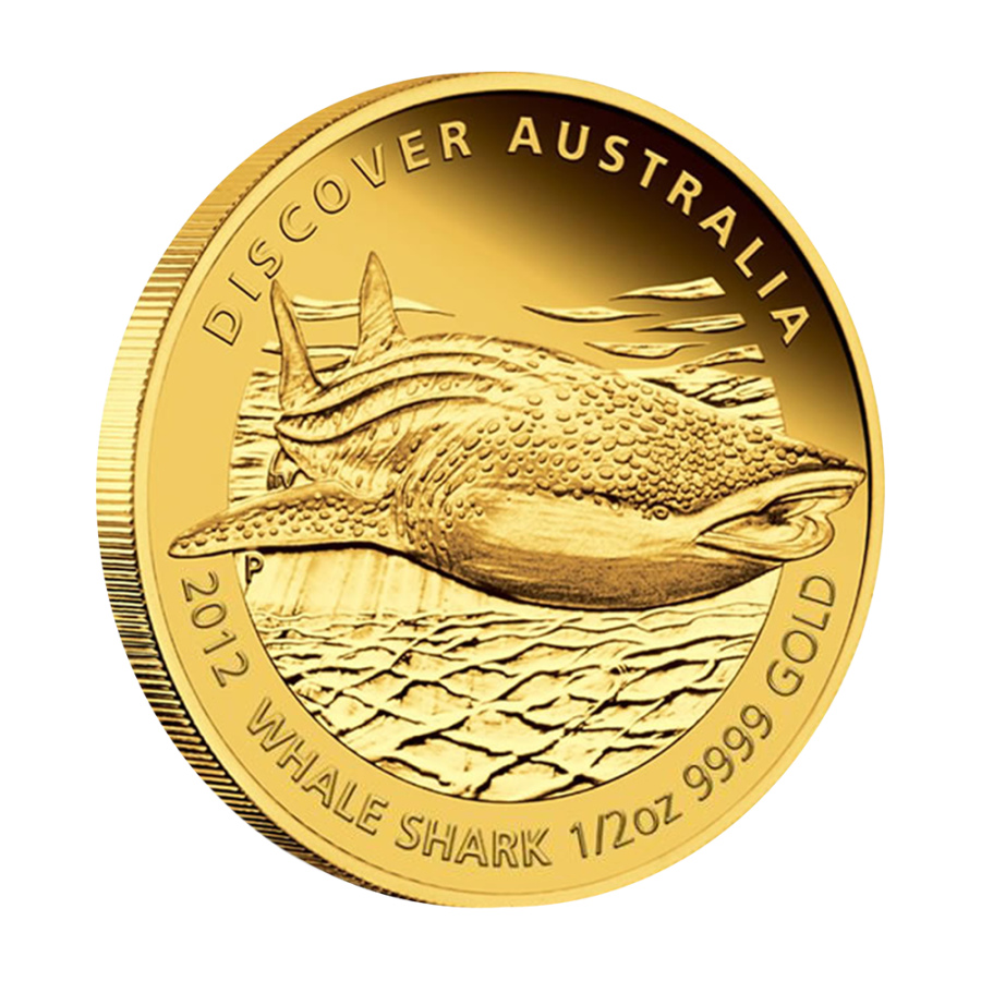 2012 5-Coin 1/2 oz Gold Discover Australia Proof Set - 24h Shipping!
