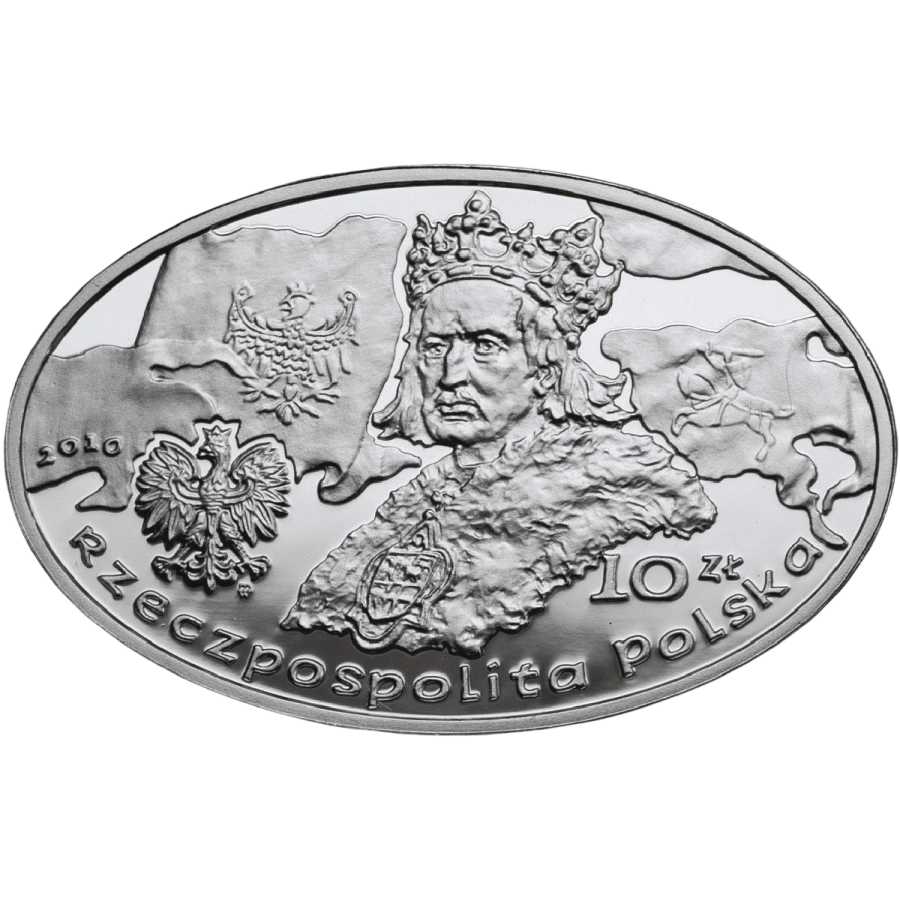 Poland 10 Zloty 2010 Commemorative Coin – Great Battles: Battle of Grunwald 1410 - 24h Shipping!