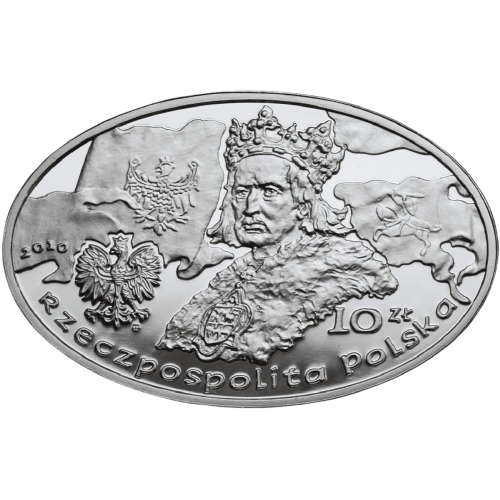 Poland 10 Zloty 2010 Commemorative Coin – Great Battles: Battle of Grunwald 1410 - 24h Shipping!