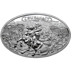 Poland 10 Zloty 2010 Commemorative Coin – Great Battles: Battle of Grunwald 1410 - 24h Shipping!