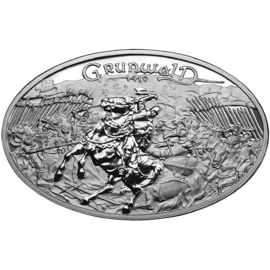 Poland 10 Zloty 2010 Commemorative Coin – Great Battles: Battle of Grunwald 1410 - 24h Shipping!