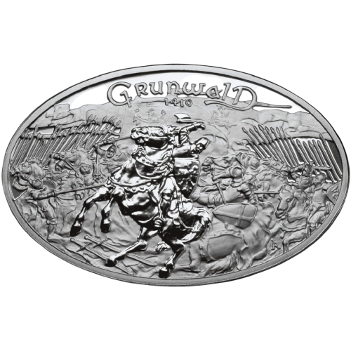 Poland 10 Zloty 2010 Commemorative Coin – Great Battles: Battle of Grunwald 1410 - 24h Shipping!