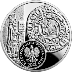 Poland 20 Zloty 2015 Silver Proof Coin – Grosz of Casimir the Great (History of Polish Coin Series) - 24h Shipping! 2