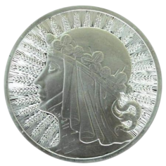 Queen Jadwiga – Head of a Woman — 1 oz Silver Coin - 24h Shipping!
