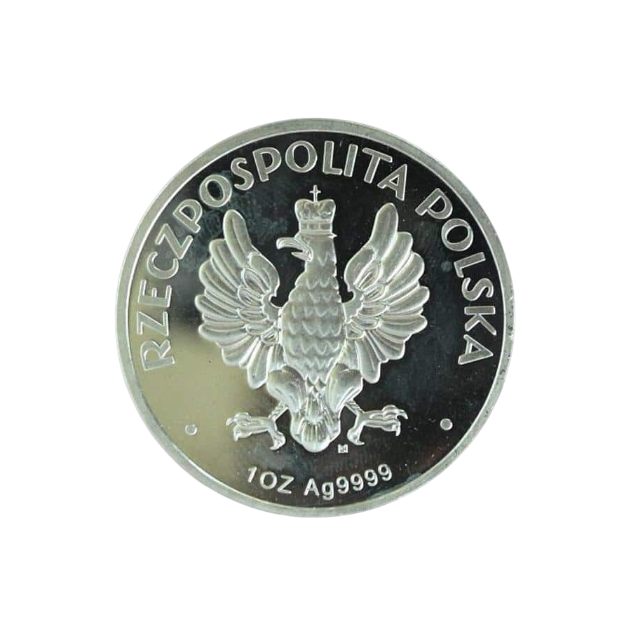 Queen Jadwiga – Head of a Woman — 1 oz Silver Coin - 24h Shipping!