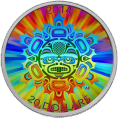 Silver Coin – Earth: Beaver - 24h Shipping!