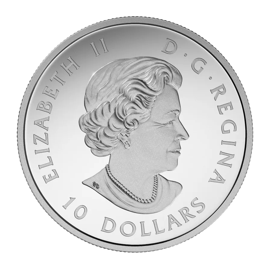 Silver Coin Canada's 150th: Iceberg at Dawn - 24h Shipping!