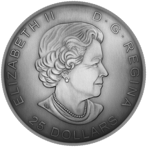 The Library of Parliament 140. Anniversary - Pure Silver Coin - 24h Shipping!