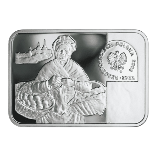 Silver Coin Polish Malars XIX / 20th Century: Aleksander Gierymski (1850-1901) - SHIPPING 24 H!