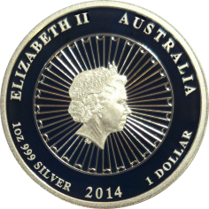 Shell Coin: Australian Abalone - Pure Silver Coin - 24h Shipping! 2