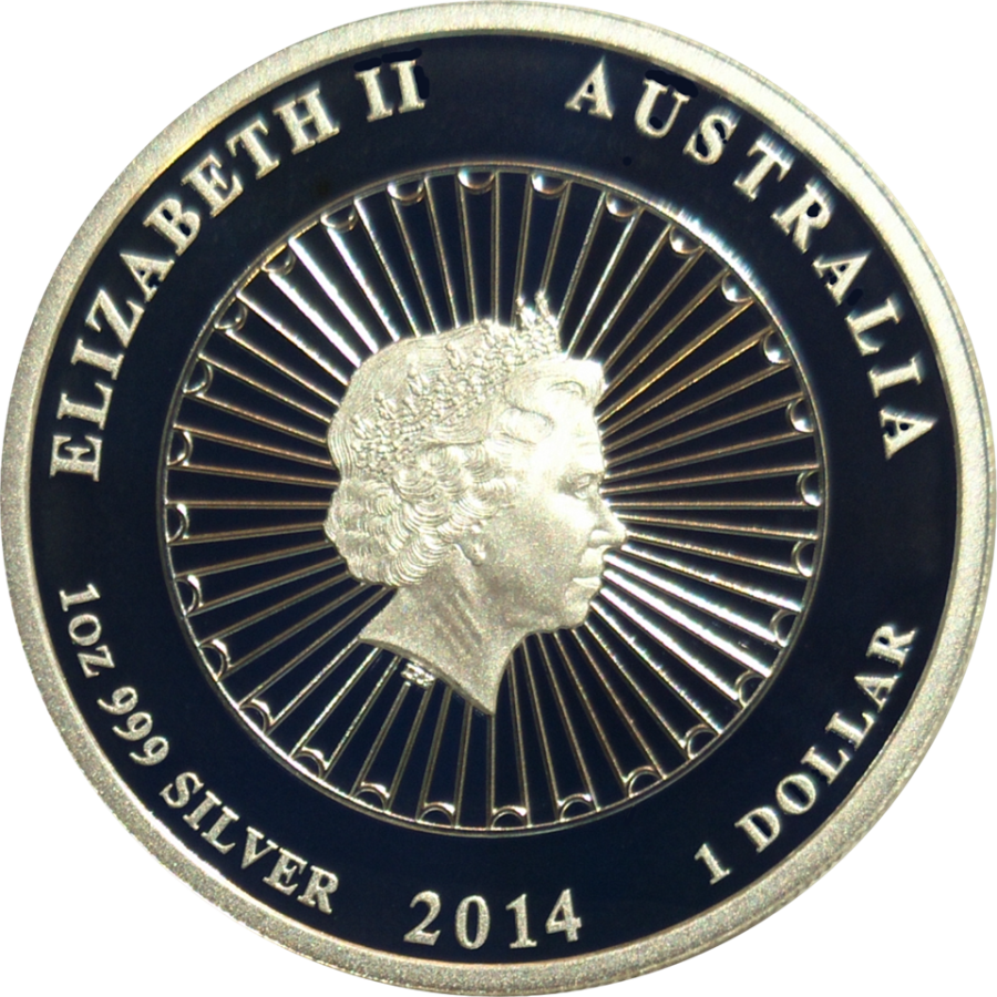 Shell Coin: Australian Abalone - Pure Silver Coin - 24h Shipping!