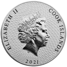 Cook Islands 1 oz Silver Bounty - 24h Shipping! 2
