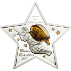 Christmas: Gloria in Excelsis Deo - Pure Silver Coin - 24h Shipping!