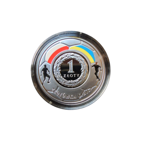 Poland 1 Zloty Silver Coin – Fan’s Zloty (UEFA Euro 2012) - 24h Shipping!