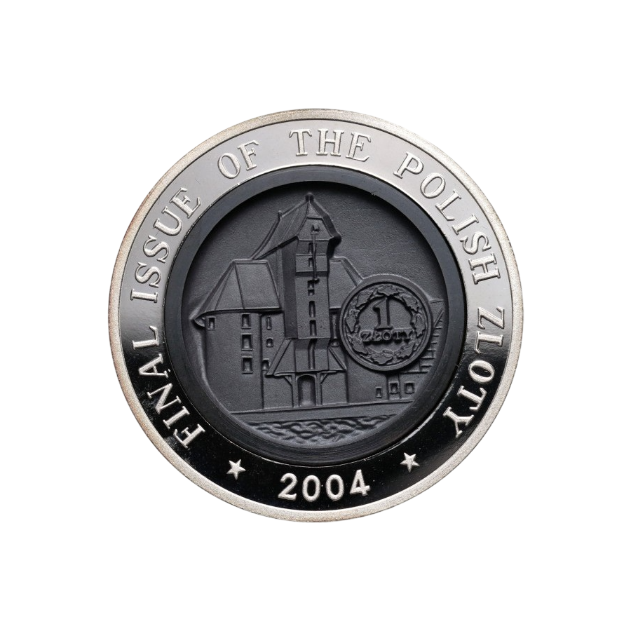 2004 Silver Coin – Final Issue of the Polish Złoty - 24h Shipping!