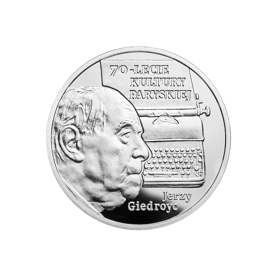 Silver coin 70‑year‑old Paris Culture - 24h Shipping!