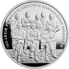 srebrna-moneta-100-lecie-powstania-komitetu-narodowego-polskiego-rewers