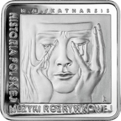 Silver Coin History of Polish Popular Music: Czesław Niemen - 24h Shipping! 2