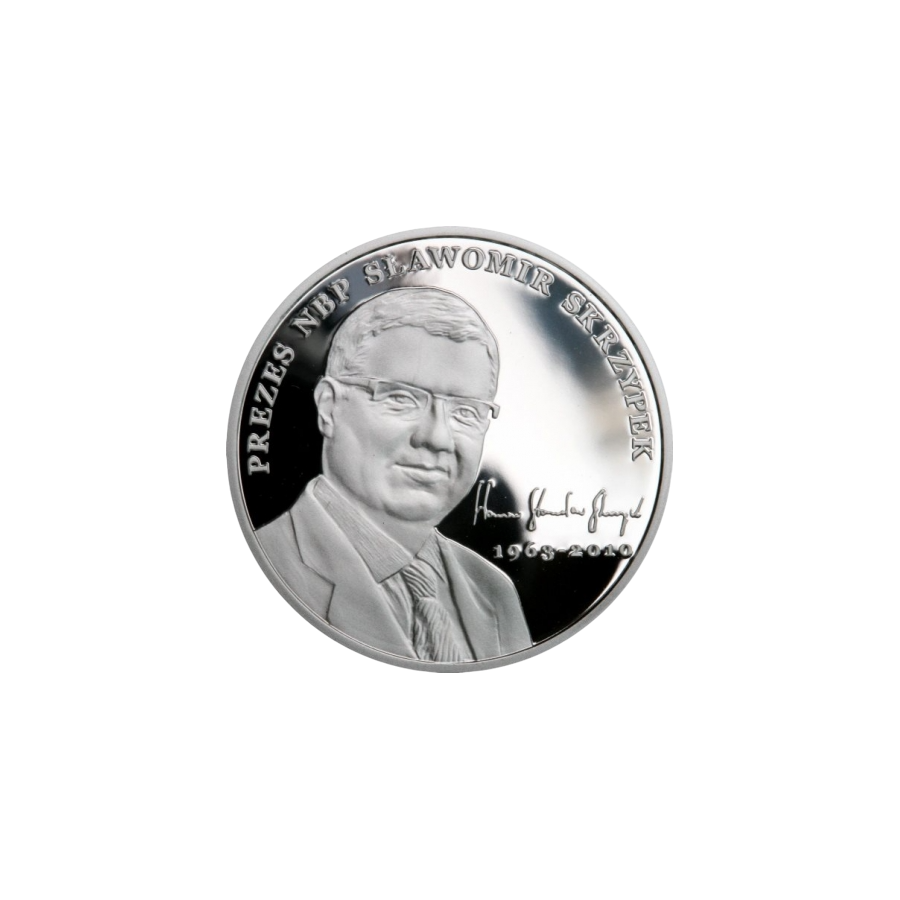 Silver Coin Smolensk – The Memory of the Victims of 10.04.2010 - 24h Shipping!