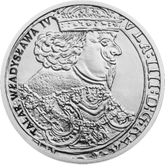 Silver Coin History of Polish Coins: Talar Władysław IV - 24h Shipping!
