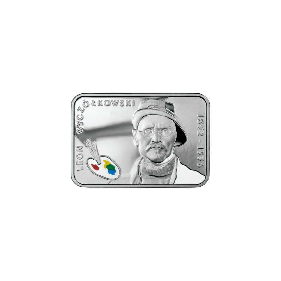 Silver Coin Polish Painters of the Turn of 19th & 20th Centuries: Leon Wyczółkowski - 24h Shipping!