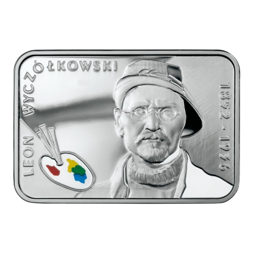 Silver Coin Polish Painters of the Turn of 19th & 20th Centuries: Leon Wyczółkowski - 24h Shipping!